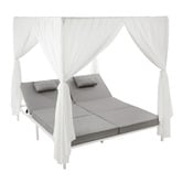 Living Fusion Bella Double Sun Lounge with Canopy