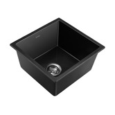 Living Fusion Bowen 450mm Granite Kitchen Sink &amp; Sink Mixer Package