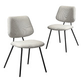 Living Fusion Ealla Corduroy Dining Chairs