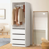 Living Fusion Cassandra 3 Drawer Wardrobe