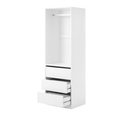 Living Fusion Cassandra 3 Drawer Wardrobe