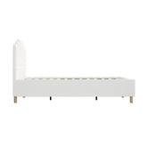 Living Fusion White Ellora Boucle Kid's Bed Frame