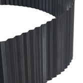 Living Fusion Charlie Galvanised Steel Garden Edging