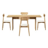 Living Fusion 4 Seater Emilia Dining Table &amp; Chair Set