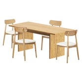 Living Fusion 4 Seater Emilia Dining Table &amp; Chair Set