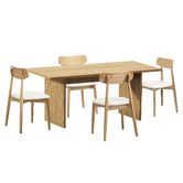 Living Fusion 4 Seater Emilia Dining Table &amp; Chair Set