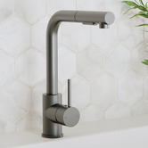 Living Fusion Parker 440mm Single Stainless Steel Kitchen Sink &amp; Mixer Package