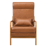 Living Fusion Mayfield Faux Leather Armchair