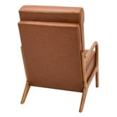Living Fusion Mayfield Faux Leather Armchair