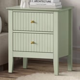 Living Fusion Andes 2 Drawer Bedside Table