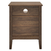 Living Fusion Andes 2 Drawer &amp; Shelf Bedside Table