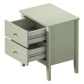 Living Fusion Andes 2 Drawer Bedside Table
