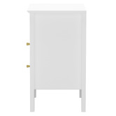 Living Fusion Andes 2 Drawer &amp; Shelf Bedside Table