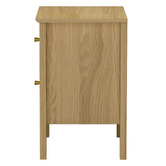 Living Fusion Andes 2 Drawer Bedside Table