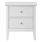 Living Fusion Andes 2 Drawer Bedside Table