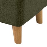 Living Fusion Robin Eucalyptus Wood Storage Ottoman Bench