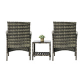 Living Fusion 2 Seater Niall PE Rattan Outdoor Lounge Set