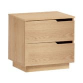 Living Fusion Halden 2 Drawer Bedside Table