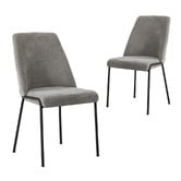 Living Fusion Stellan Chenille Dining Chairs