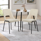 Living Fusion Selah Chenille Dining Chairs