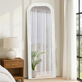 Living Fusion Liora Paulownia Wood Full Length Mirror
