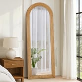 Living Fusion Tahlia Paulownia Wood Full Length Mirror