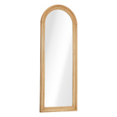 Living Fusion Freesia Paulownia Wood Full Length Mirror