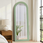 Living Fusion Tahlia Paulownia Wood Full Length Mirror