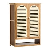 Living Fusion Vanya 2 Door Bamboo Shoe Cabinet