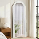 Living Fusion Priya Paulownia Wood Full Length Mirror