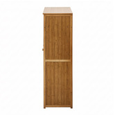 Living Fusion Vanya 3 Door Bamboo Shoe Cabinet