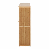 Living Fusion Vanya 4 Door Bamboo Shoe Cabinet