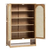Living Fusion Vanya 2 Door Bamboo Shoe Cabinet