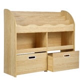 Living Fusion Kids' Deia Bookcase with Storage