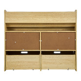 Living Fusion Kids' Deia Bookcase with Storage