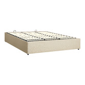 Living Fusion Beige Aldan Gas Lift Storage Bed Base