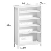 Living Fusion Portia 5 Shelf Bookcase