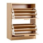 Living Fusion Holly 2 Door Rattan Shoe Cabinet