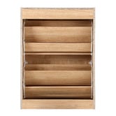 Living Fusion Holly 2 Door Rattan Shoe Cabinet