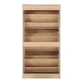 Living Fusion Holly 3 Door Rattan Shoe Cabinet