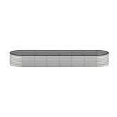 Living Fusion Gaya Galvanised Steel Raised Garden Bed