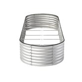 Living Fusion Gaya Galvanised Steel Raised Garden Bed