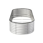 Living Fusion Gaya Galvanised Steel Raised Garden Bed