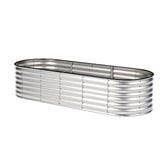 Living Fusion Gaya Galvanised Steel Raised Garden Bed
