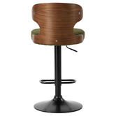 Living Fusion Abrie Boucle Adjustable Bar Stools