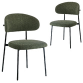 Living Fusion Naomi Upholstered Dining Chairs