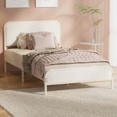 Living Fusion Gabrielle Boucle Bed Frame