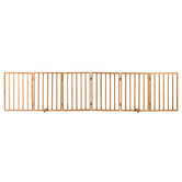 Living Fusion Yuki 6 Panel Fir Wood Pet Gate