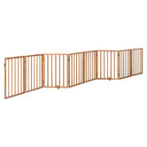 Living Fusion Yuki 8 Panel Fir Wood Pet Gate