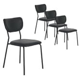 Living Fusion Kalani Faux Leather Dining Chairs